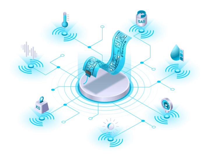 Intelligente Sensorik für großflächige Datenerfassung / Intelligent sensor for large-scale data acquisition