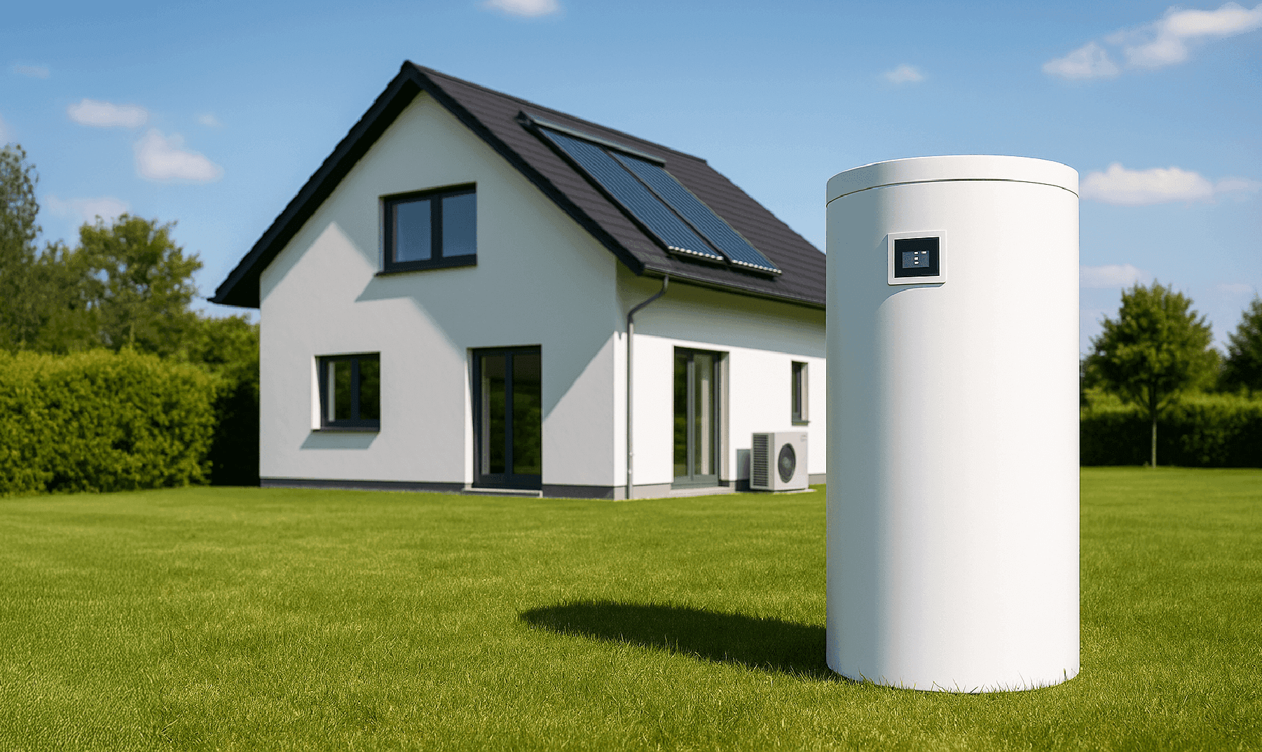 Volle Kontrolle über Ihren Wärmespeicher durch Anlagendigitalisierung: Großflächiges Monitoring und smarte Temperaturmessung mit unseren Sensorfolien / Full control over your heat storage tank through plant digitalization: comprehensive, large-scale monitoring and smart temperature measurement with our sensor foils